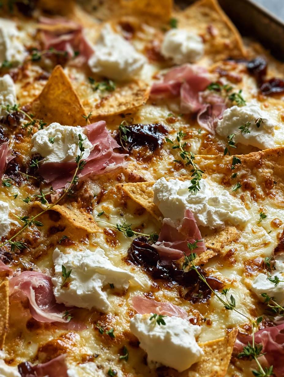 Addictive Fig & Goat Cheese Nachos Recipe image 2
