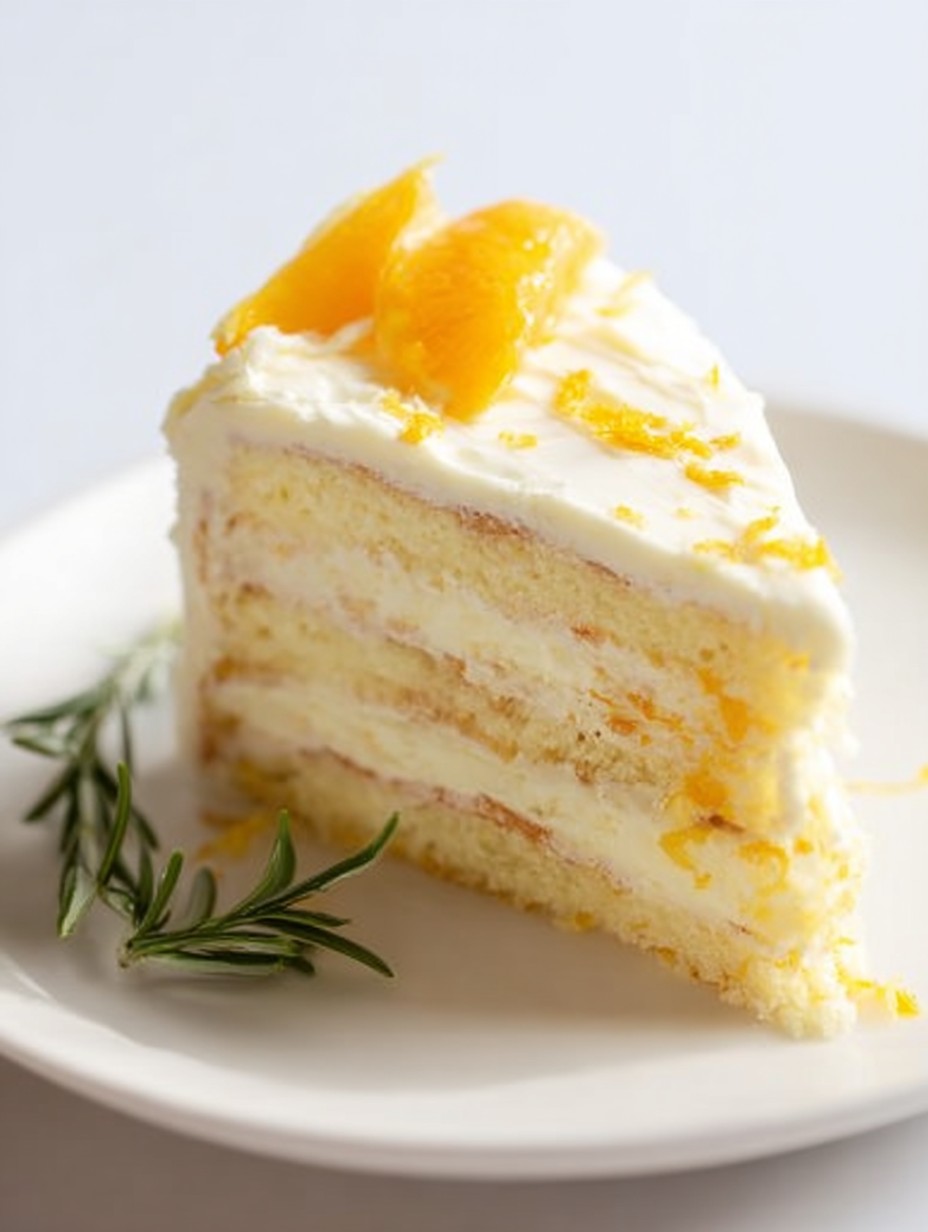 Bright & Flavorful Mandarin Orange Layer Cake image 2