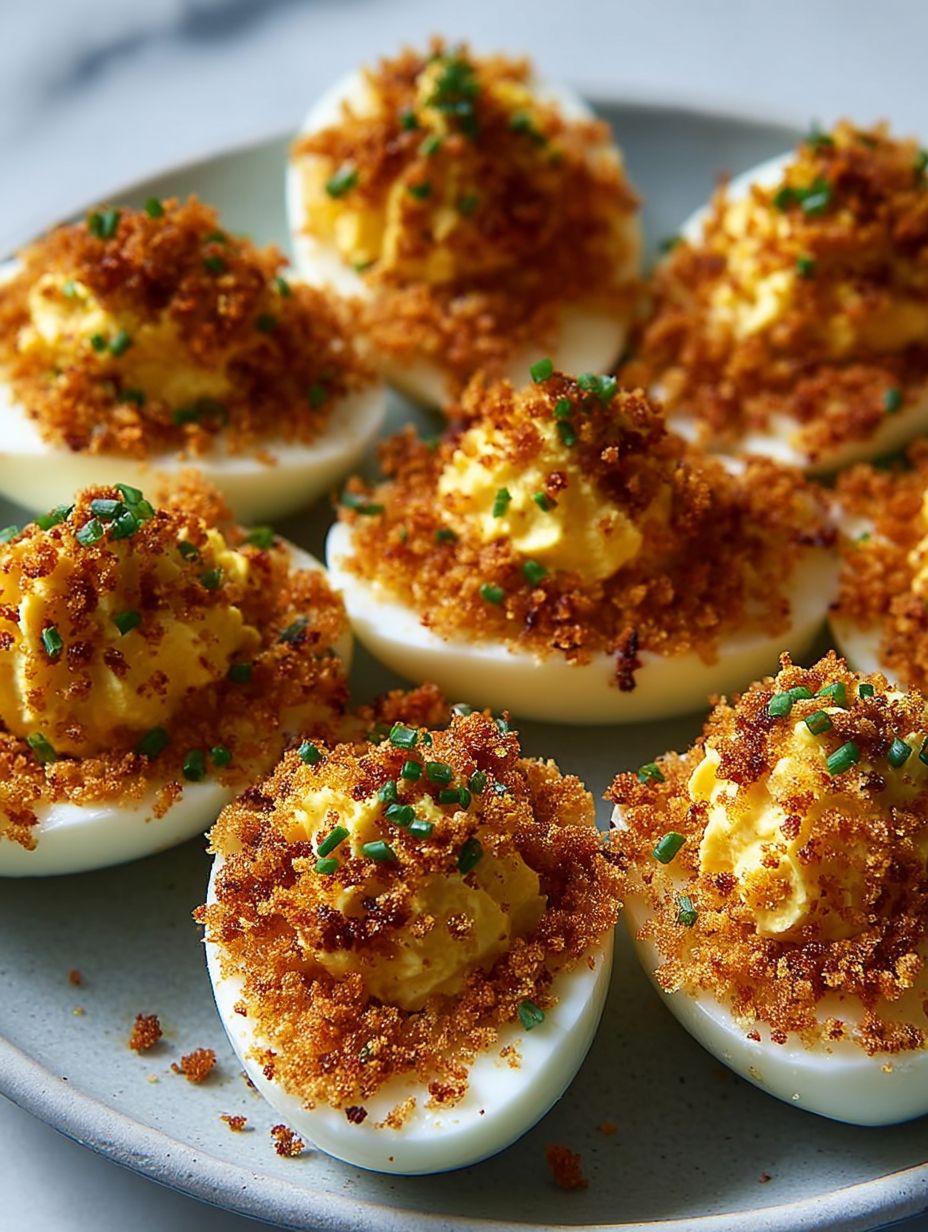 Crispy Deviled Eggs: A Crowd-Pleasing Appetizer image 2