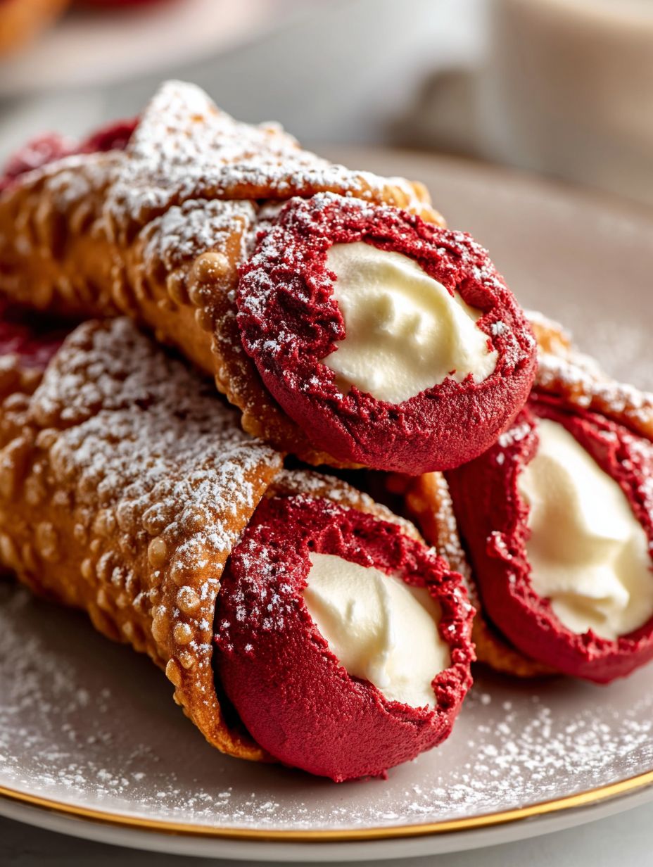 Crispy Red Velvet Cannoli You'll Crave image 2