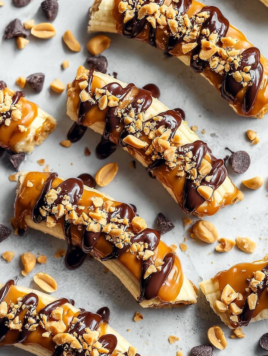 Decadent Frozen Chocolate Caramel Bananas image 2