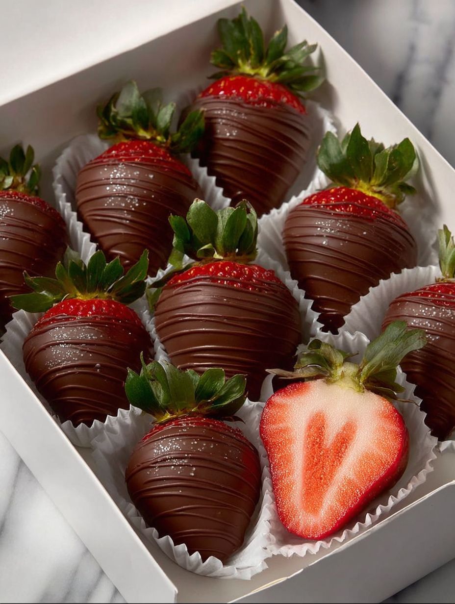 Elegant Chocolate Covered Strawberry Treat image 2