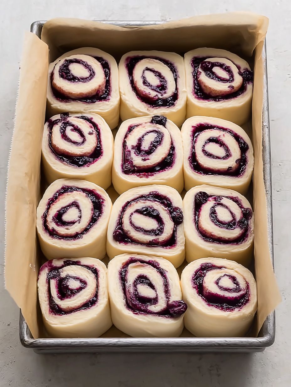 Homemade Blueberry Swirl Rolls You'll Love image 2