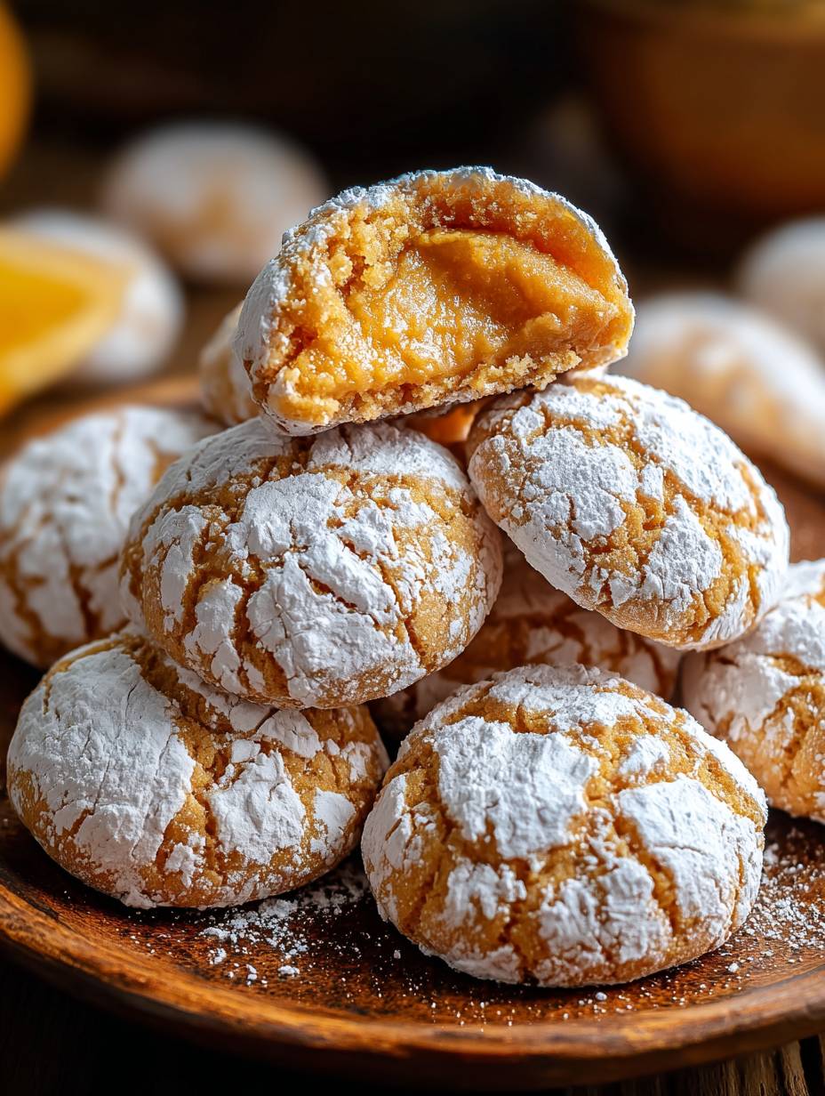 Homemade Crinkle Cookies with Gooey Centers image 2