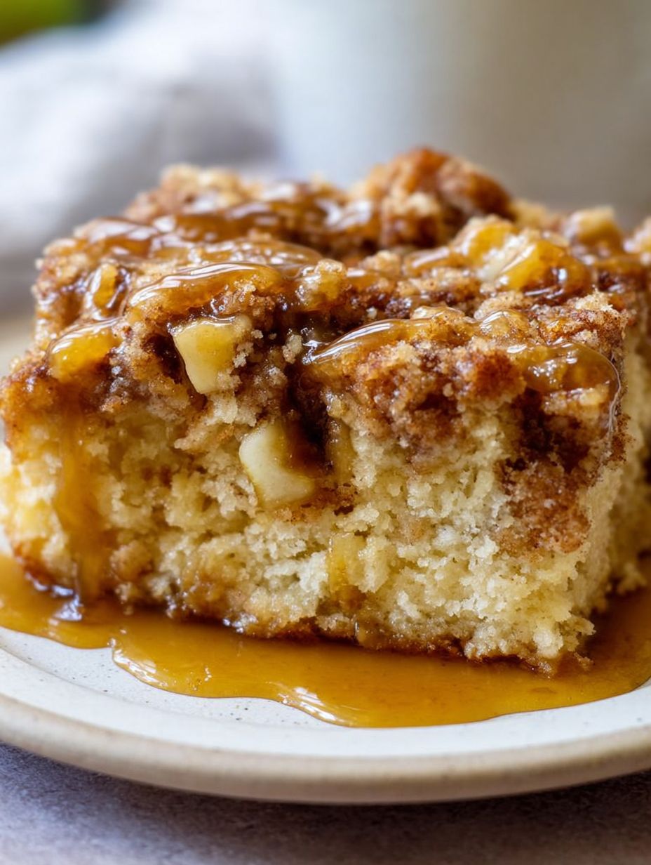 Irresistible Caramel Apple Crumble Coffee Cake image 2