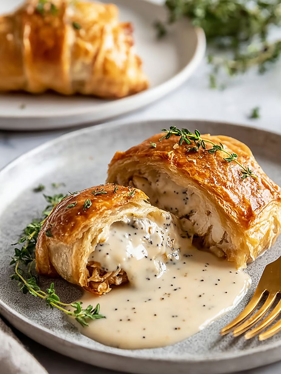 Perfect Crispy Chicken Wellington with Thyme image 2