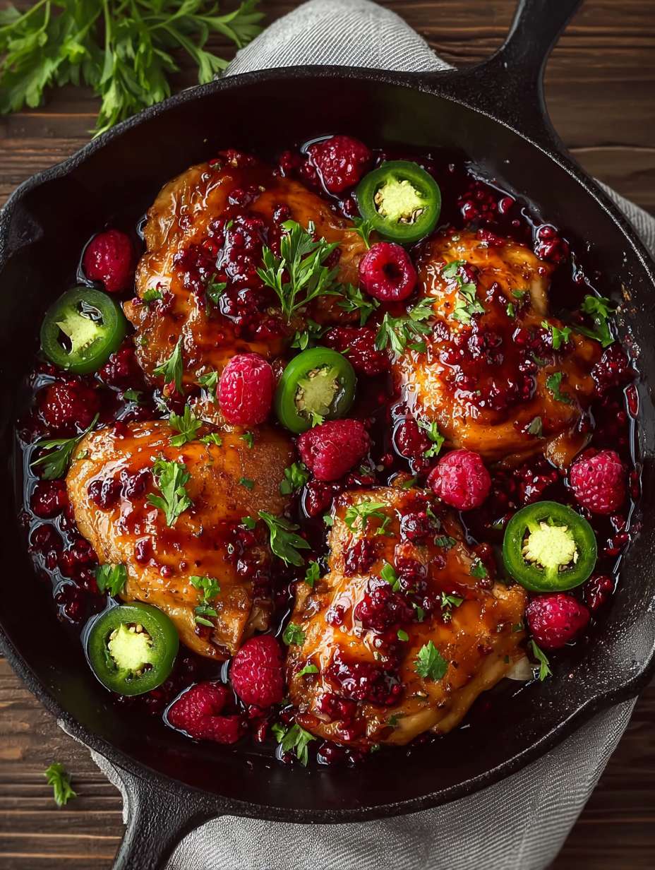 Quick Raspberry Jalapeño Chicken for Dinner image 2