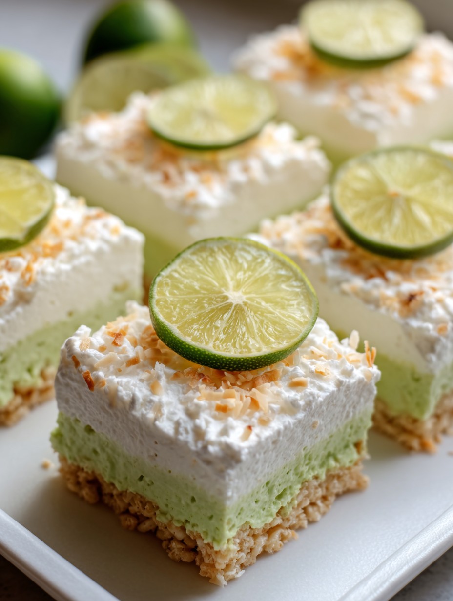 Quick & Easy Key Lime Rice Krispie Treats image 2