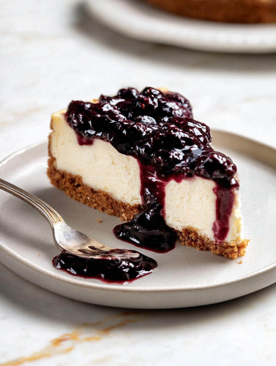 The Creamiest Berry Cheesecake You'll Ever Make image 2