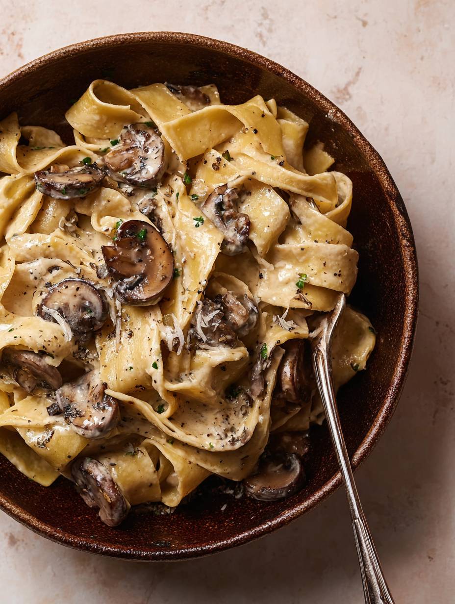 The Creamiest Mushroom Pasta You'll Crave image 2