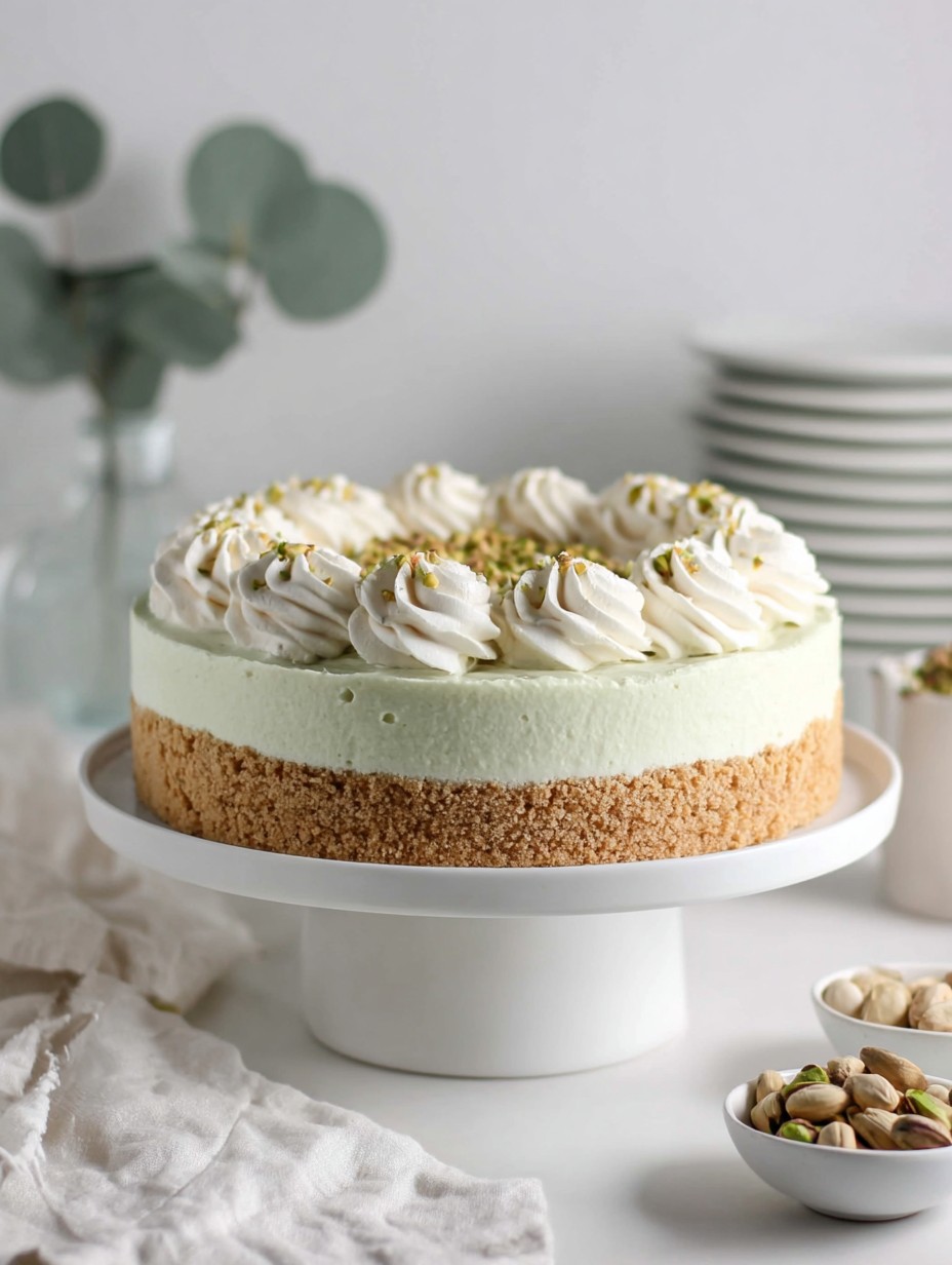Whip Up This No Bake Pistachio Cheesecake Today! image 2