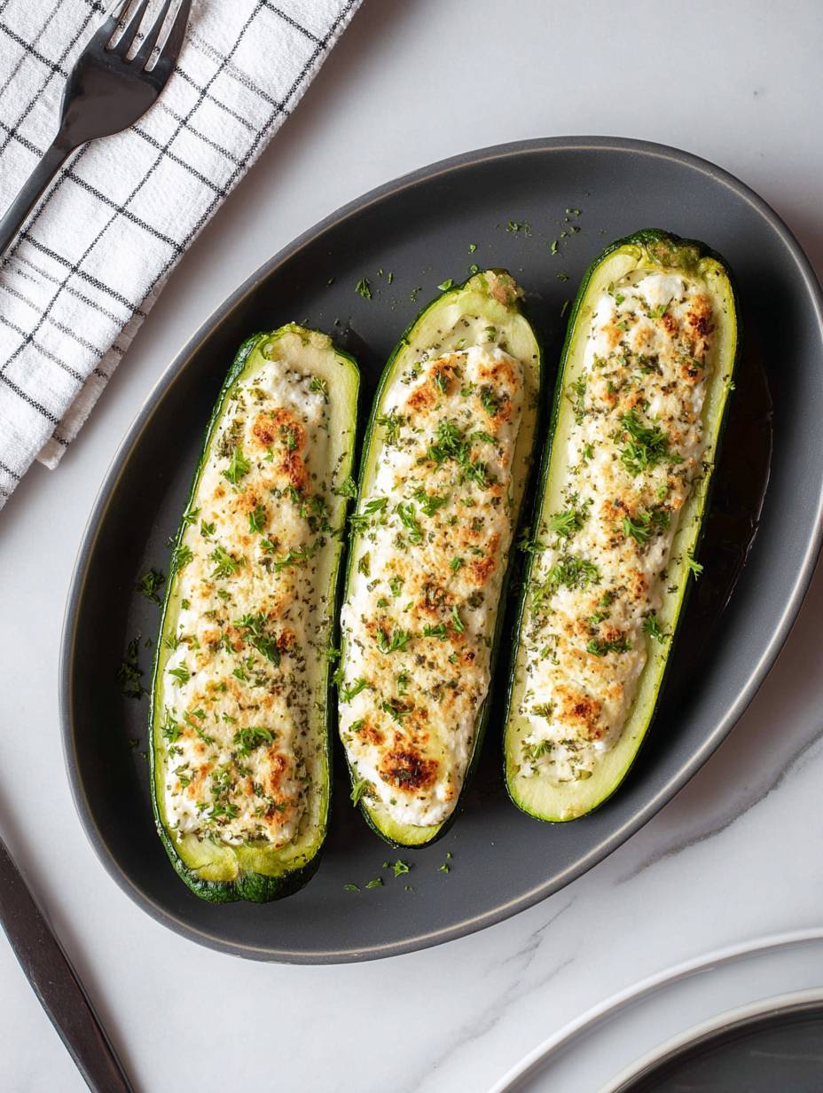 Your New Favorite Feta Stuffed Zucchini Recipe image 2