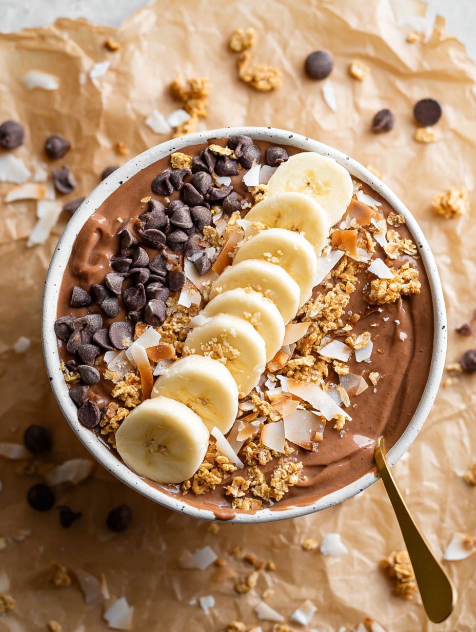 Your New Favorite Healthy Chocolate Smoothie Bowl image 2