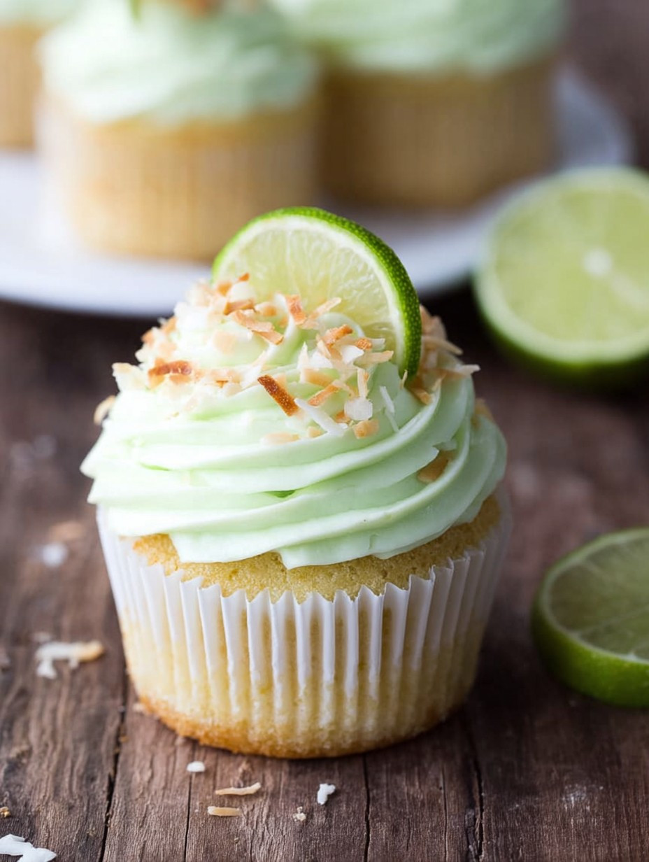 Amazing Coconut Lime Cupcakes with Citrus Zing image 2