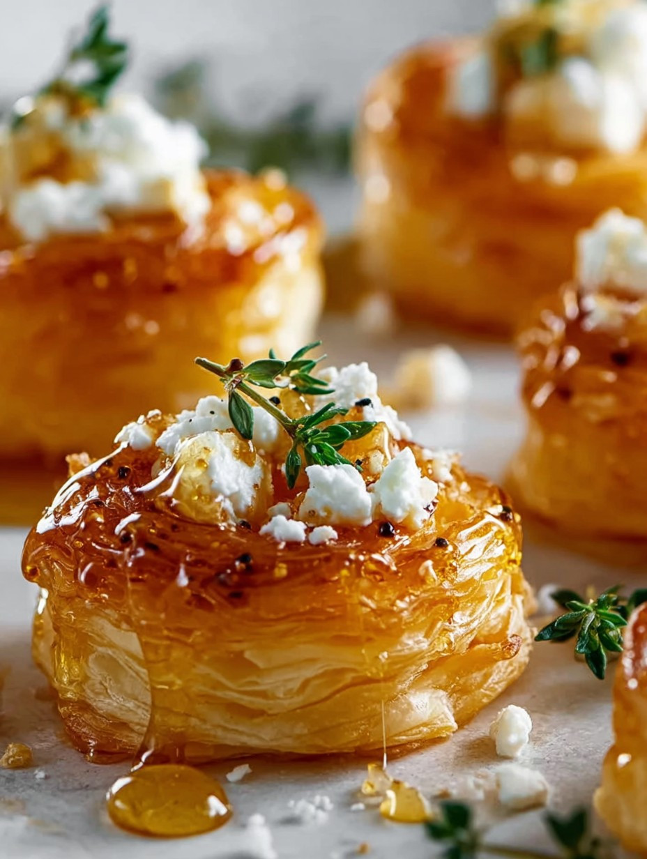 Crispy Sweet & Savory Goat Cheese Honey Bites image 2