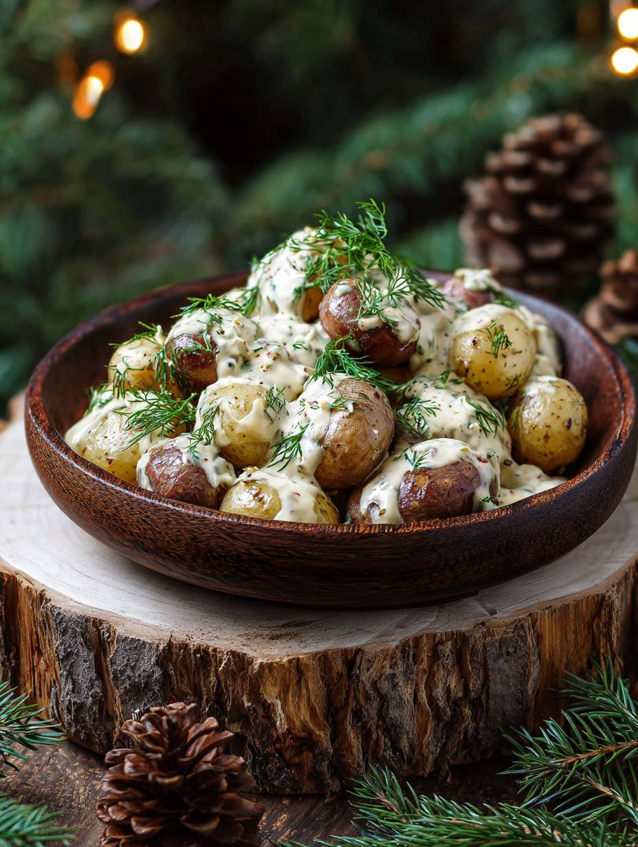 Divine Creamy Dill Potatoes, A Winter Treat image 2
