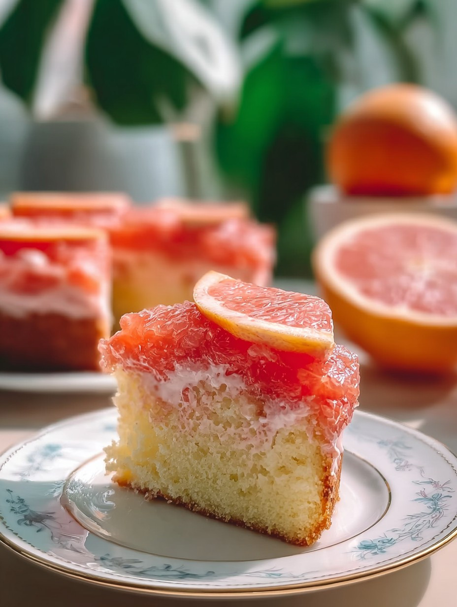 How to Make Refreshing Grapefruit Layer Cake image 2