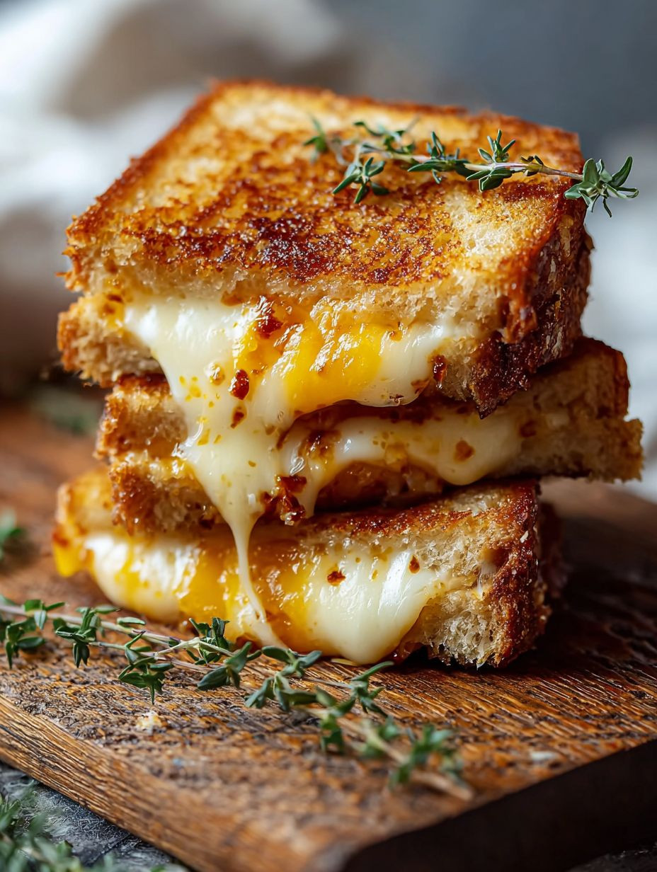 Ooey Gooey Crispy Grilled Cheese Perfection image 2
