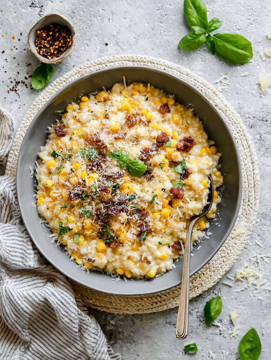Sweet Corn Risotto: Creamy Perfection, Crispy Finish image 2