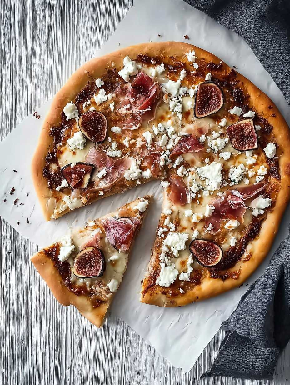 Sweet & Savory Fig Goat Cheese Pizza Recipe image 2